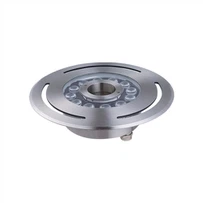 6 watt RGB utendørs aquascape LED undervanns fontene basseng lys